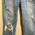 Abercrombie & Fitch The Dad High Rise Straight Leg Denim Jeans Distressed 26/2 Photo 7