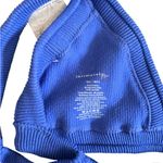 Free People All day ribbed triangle bralette sz M-L NWT Photo 4