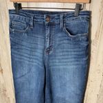 Judy Blue Blue Wide Leg Crop High Waist Boho Denim Womens 7/28 Photo 3