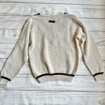 Fenn Wright Manson Basix Fenn Wright & Manson Vintage Oatmeal Knit Sweater Size L Photo 6
