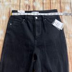 Tinsel Women High Waist Distressed Skinny Ankle Crop Denim Black Mom Jeans Sz 9 Photo 2