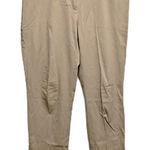 Liz Claiborne  Women’s Size 12 Pants Tan Jackie Straight Leg Stretch Casual Slack Photo 0