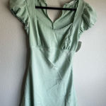 All in Favor  Light Green Mini Dress Photo 0