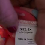 Source Unknown Women's Babydoll Top Plus Pink Lepoard Print Blouse V Neck Size 3x Loose Preppy Photo 7