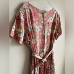 Erika Vintage  flutter sleeve dress size large Photo 4