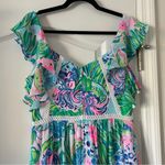Lilly Pulitzer  Ivie Maxi Dress Multi Kitten Around Photo 6
