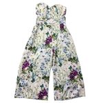 L'ATISTE Medium NWT Apricot Lane Floral Strapless Jumpsuit Cutout Romper Photo 1