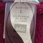 REI Women’s Maroon Quarter Zip Long Sleeve Pullover Size L Red Size L Photo 3