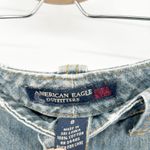 American Eagle Outfitters Womens Y2K Preppy Cinch Back Denim Mini Skirt Size 8 Photo 4