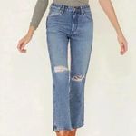 Wrangler NWT  Wild West 603 High Rise Straight Jean Retro Mid Sz 25 X 28 Photo 0