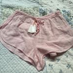 Aritzia Pink Women's Pajama Shorts Photo 0