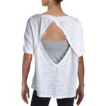 We The Free Free People Women's Short Sleeve Crew Neck T-Shirt Top White Size Small Photo 1