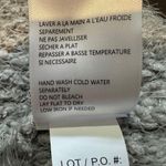 Tribal Gray and White Cozy Fuzzy Stretchy Mock Turtleneck Sweater XL New NWT Photo 15