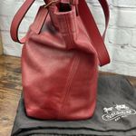 Coach Vintage Red Leather Soho Lafayette Tote Shoulder Bag Made In US W Tag 4140 Photo 4