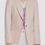 Tommy Hilfiger  Women’s Pink Blazer Jacket with Elbow Patch Detail.  Size: 6 Photo 0