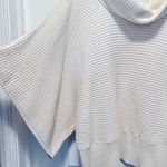 Cowl neck sweater with bat wing sleeves. Size small Photo 2
