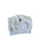 Hooters B20 Women’s  Vintage white terry cloth tube top crop top Size Small Photo 4