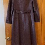 Lorendale Wool Lined Long Maxi Coat Vintage Heavy Purple Gray White Blend NICE Size undefined Photo 8