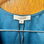 NEW VETTA The Convertible Wrap Tie Dress Getaway Midi Azure Blue XS NWT Photo 8