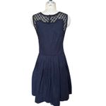 Urban Outfitters  Black & Blue Crochet Dress Kimchi & Blue Size 7/ Medium Photo 3