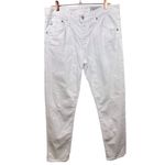 AG Adriano Goldschmied Ex-Boyfriend Slouchy Slim Jeans White Size 30 Photo 4