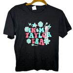 “In My Taylor Era” Black Graphic T Photo 0