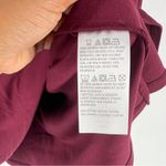 Quacker Factory Burgundy Rhinestone Jewel Embellished Scalloped V Photo 8