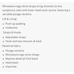 Victoria's Secret  VERY SEXY Floral Rhinestone Strap Push-Up Bra Size 32D Photo 3