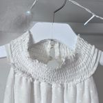 Lena White Swiss Dot Dress Photo 1