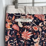 Anthropologie Leifsdottir Floral Bird Artsy Walking Bermuda Shorts W1733 Sz 8 Photo 4