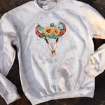 Gildan Bullhead Sunflowers Sweatshirt  Photo 0