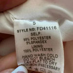 Calixta Gorg Pink Plaid Ruffle Dress Size Small .#87 White Photo 15