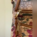 Time And Tru Norah Purse Colorful Floral Flower Crossbody Zip Handbag Bag NWT Blue Photo 4