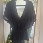 Eberjay Eberjey Black Lace Swim Coverup Photo 6