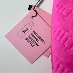 Juicy Couture Pink Velvet Logo Zipper Top Makeup Bag Accessory NWT Photo 7
