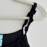 jaloux Black Tiered Ruffle Beaded Flapper Dress, Size Small, NWT Photo 9