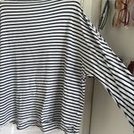 Frank & Eileen  Effie stripe funnel neck long sleeve Photo 9