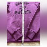 Harley Davidson Harley-Davidson Women’s Pullover Hooded‎ Sweater Knit Purple Size Small NWT Photo 8