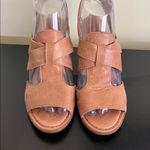 Born Elly high heel dress sandal in tan leather Size 7 Photo 6