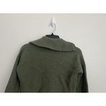 Madewell  Glenbrook Half Zip Sweater Merino Wool Olive Green Women's XXS Oversize Photo 6