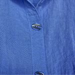 Habitat Express Solid Hidden Pocket Swing Shirt in Cornflower Size Medium Photo 6