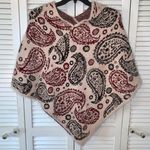 Dress Poncho Red Size L Photo 0