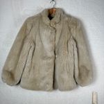 Jordache 80s Vintage Faux Fur Coat Luxe Animal Preppy Mean Girls Photo 0