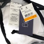 Jag jeans JAG Swim Bikini Top Small Stripe High-Neck Tie Back Beach Swim B&W NWT Photo 1