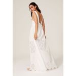 Jonathan Simkhai Waverly White Sleeveless Plunge V Photo 2