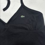 Lacoste Women's Black Mini Halter Dress Photo 1