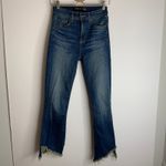 Veronica Beard Danni High-Rise-Kick-Flare Blue Jean Apollo Womens 25/0 Photo 2