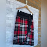 Public School Plaid Asymmetric Tartan preppy aesthetic skirt 6 Black Photo 3