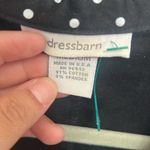Dress Barn  black/white polka dot 3/4 sleeve jacket medium Photo 2