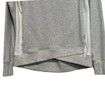 Lululemon  Rest Day Cowl Neck Womens Size 6 Gray White Pullover Photo 1